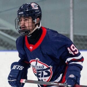 Ryan Jacobson (Metro Jets) posted two goals in a 5-2 win over T-Rex