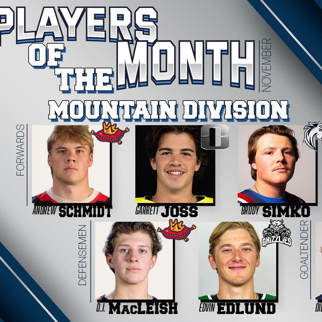 NCDC Mountain Division Players Of The Month: November 2024