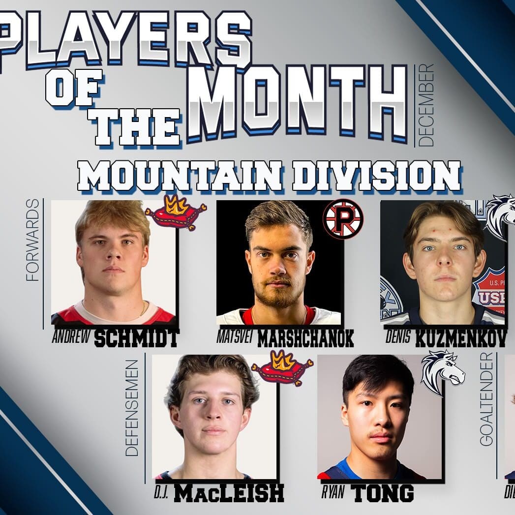 NCDC Mountain Division Players Of The Month: December 2024