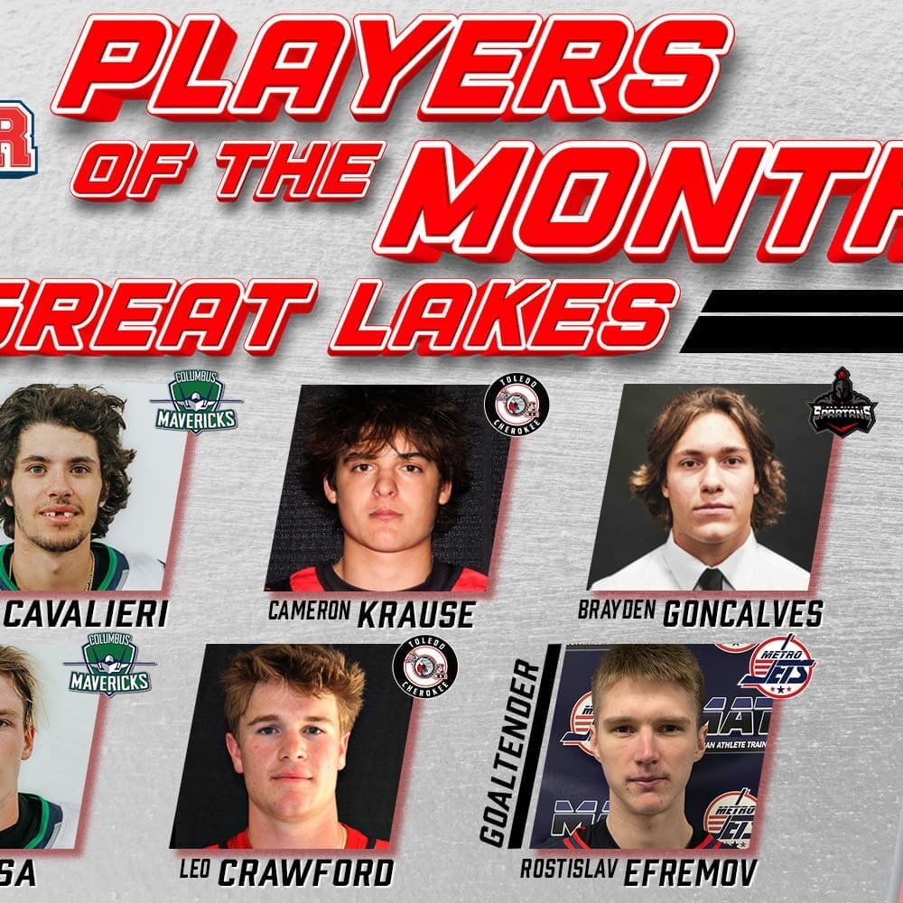USPHL Premier Great Lakes Division Players Of The Month: October 2024