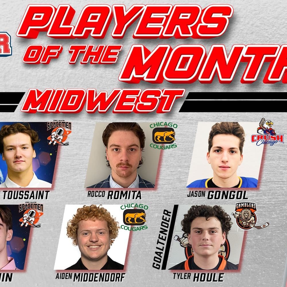 USPHL Premier Midwest Division Players Of The Month: February 2025