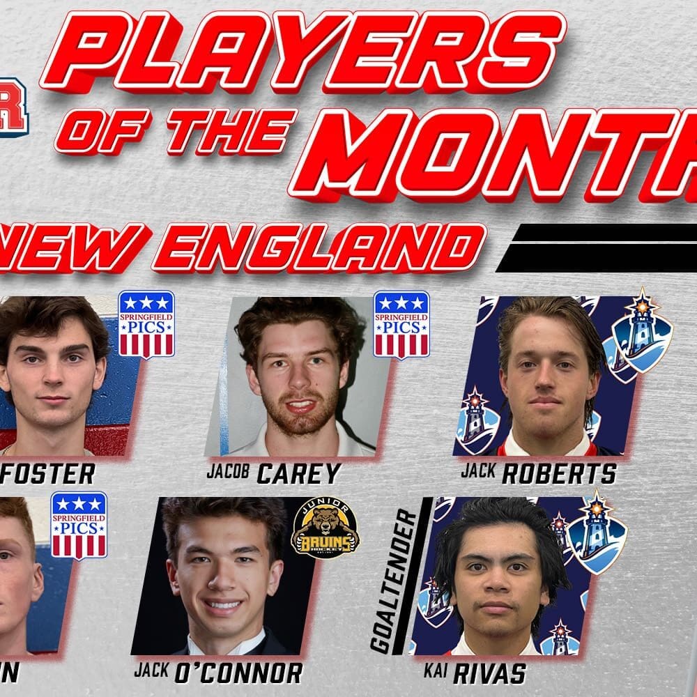 USPHL Premier New England Division Players Of The Month: October 2024