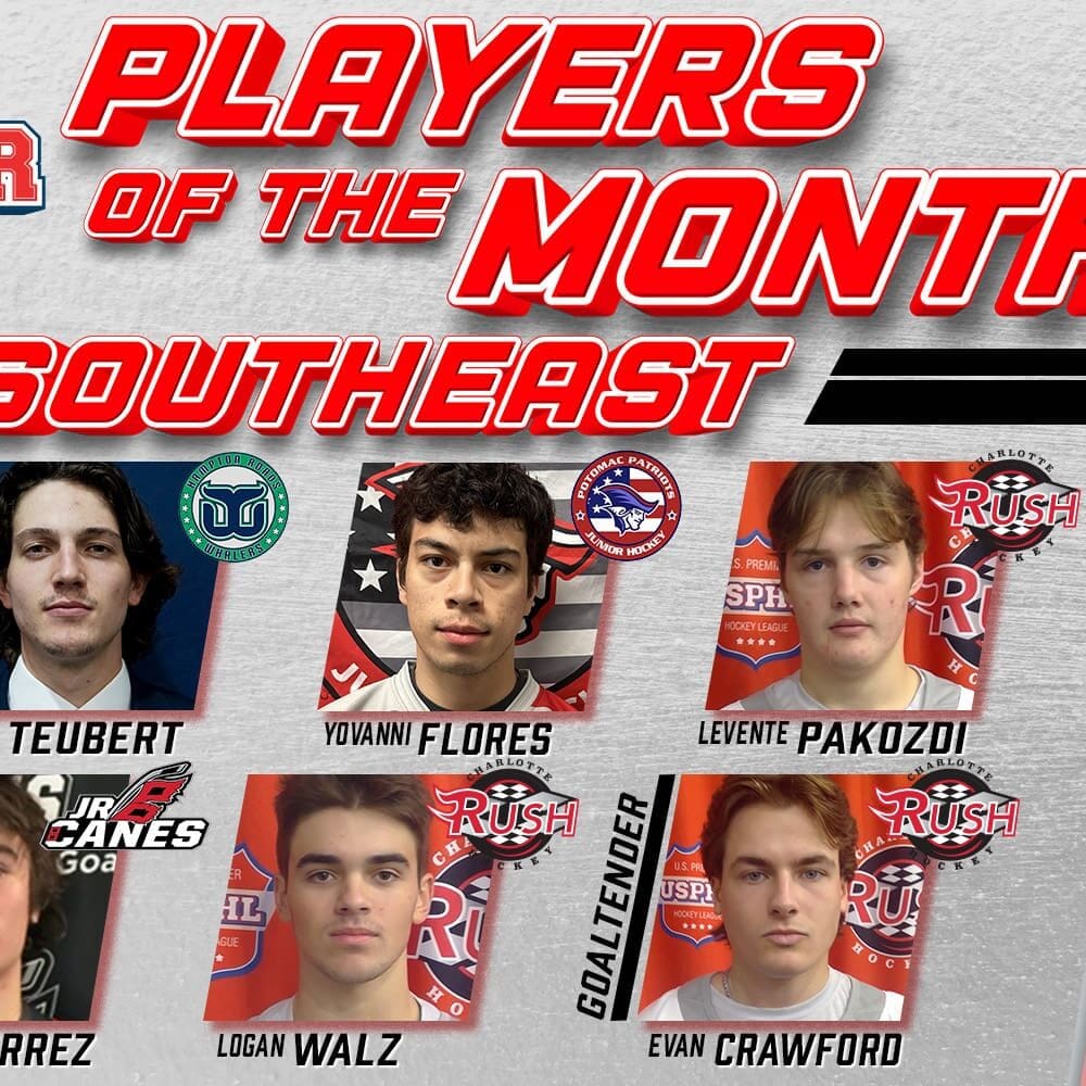 USPHL Premier Southeast Division Players Of The Month: October 2024